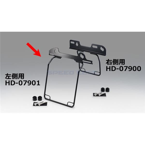 在庫あり KIJIMA キジマ HD-07901 サドルバッグガード オールインワン DHW FLSL/FXBB 18Y- ブラック 左側用|SPEED EDGE バイク用品専門店