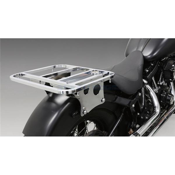 KIJIMA キジマ HD-08272 ツーリングキャリア デタッチャブルマウント FLS/S・/FXS クロームメッキ|SPEED EDGE バイク用品専門店