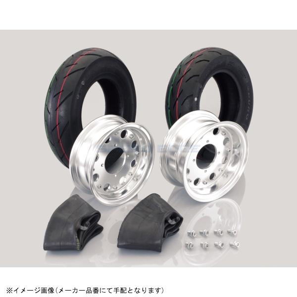 在庫あり KITACO キタコ 599-1142560 8インチアルミホイール入門SET(3.50+110/80タイヤ) シルバーアルマイト 27,456円