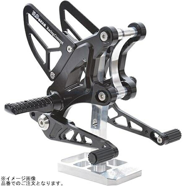在庫あり r's gear アールズギア AC01-0300-BK ライディングステップ (ブラック) Z900RS|SPEED EDGE バイク用品専門店