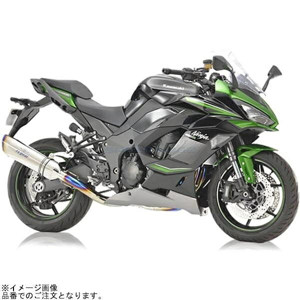 在庫あり r's gear アールズギア GK41-TSST GPスペック フルエキゾースト シングル S Type チタンポリッシュ Ninja 1000SX