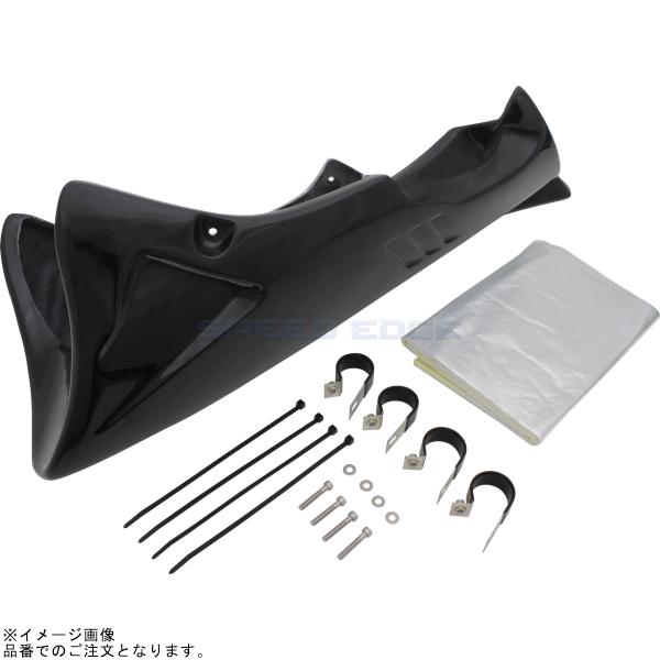 POSH ポッシュ 071300-2B マッスルラインアンダーカウル ブラックゲルコート |ZRX400 ZRX400-2｜SPEED EDGE バイク用品専門店 26,355円