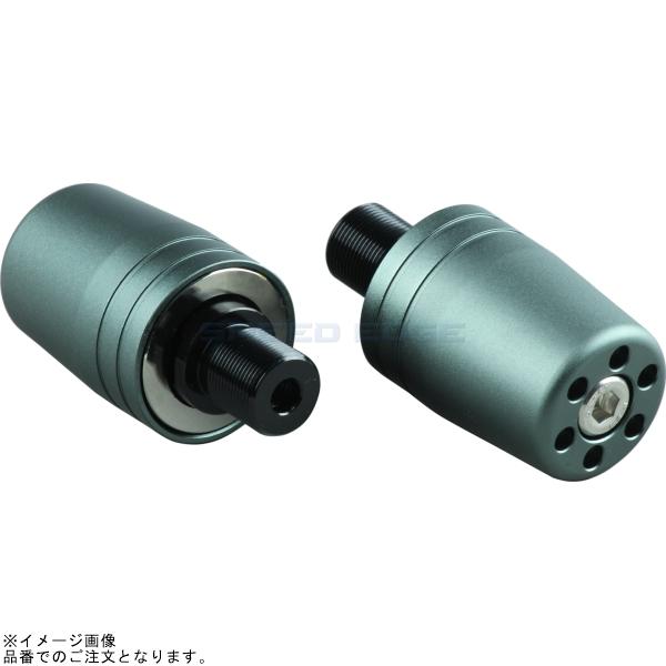POSH ポッシュ 031989-29-10 ウルトラヘビーバーエンド カワサキ純正ハンドル用 M17タイプ マットグレー |ZX-10R Ninja H2/CARBON