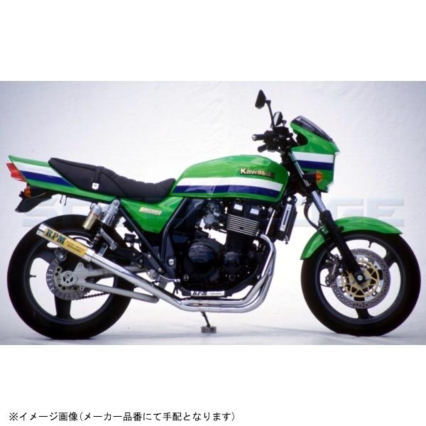 在庫あり RPM アールピーエム 1648-01 RPM-67Racing ZRX400(’94-’97) サイレンサーカバー アルミ エキゾースト スチールメッキ
