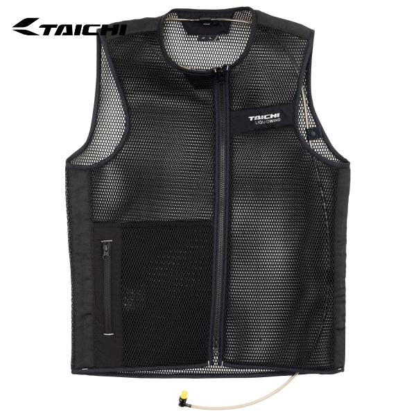 RS TAICHI RSタイチ RSU502 リキッドウインド送水クールベスト カラー:BLACK サイズ:S｜SPEED EDGE バイク用品専門店