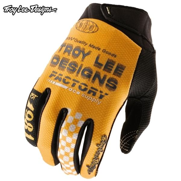 【楽天市場】Troy Lee Designs トロイリーデザインズ TDT085 GP PRO グローブ カラー:FACTORY GOLD
