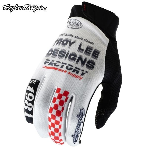 Troy Lee Designs トロイリーデザインズ TDT085 GP PRO グローブ カラー:FACTORY WHITE サイズ:S