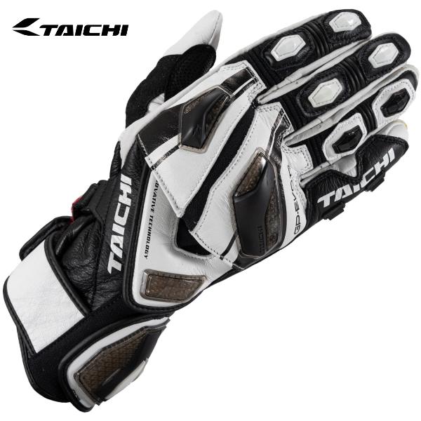 RS TAICHI RSタイチ NXT055 GP-EVO.R レーシング グローブ カラー:WHITE サイズ:L