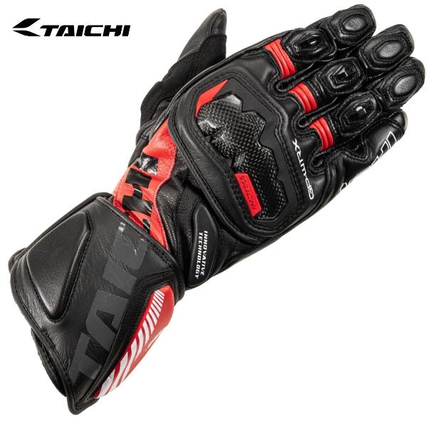 RS TAICHI RSタイチ NXT056 GP-WRX レーシンググローブ カラー:BLACK/RED サイズ:S｜SPEED EDGE バイク用品専門店