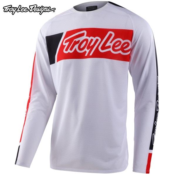 Troy Lee Designs トロイリーデザインズ TDU221 SE PRO AIR ジャージ カラー:VOX WHITE サイズ:L｜SPEED EDGE バイク用品専門店 8,191円
