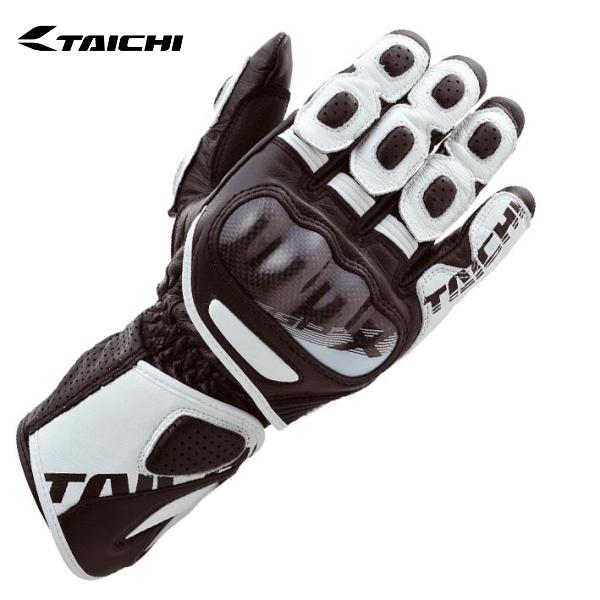 RS TAICHI RSタイチ NXT053 GP-X レーシング グローブ カラー:WHITE/BLACK サイズ:L｜SPEED EDGE バイク用品専門店