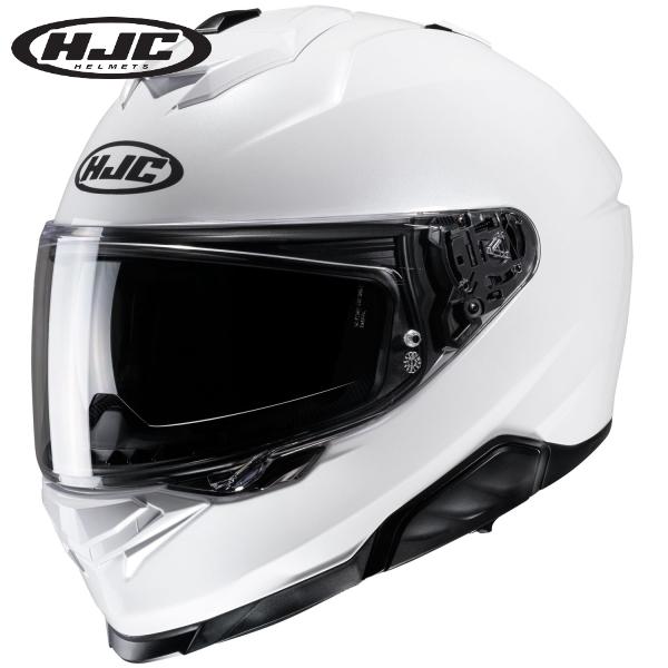 HJC ヘルメット HJH247 i71 ソリッド カラー:PEARL WHITE サイズ:XL｜SPEED EDGE バイク用品専門店