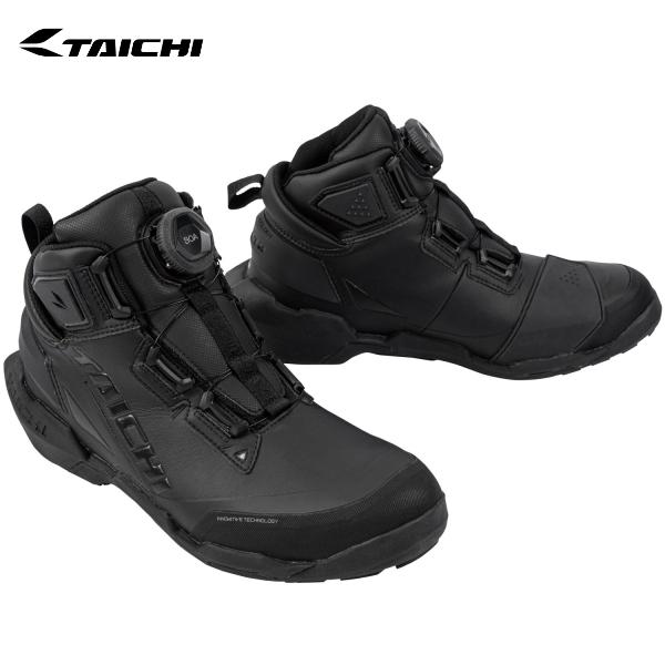 RS TAICHI RSタイチ RSS013 DRYMASTER アローシューズ カラー:BLACK サイズ:25.0cm