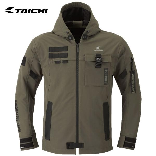 RS TAICHI RSタイチ RSJ335 クイックドライパーカ カラー:TECH KHAKI サイズ:WM｜SPEED EDGE バイク用品専門店