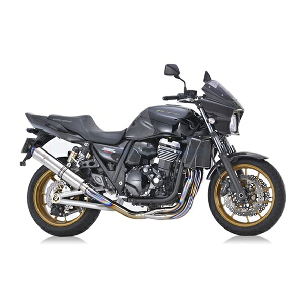 在庫あり r's gear アールズギア WK15-RSTI ZRX1200 DAEG(09~16) ワイバンクラシックR シングル チタンポリッシュ|SPEED EDGE バイク用品専門店