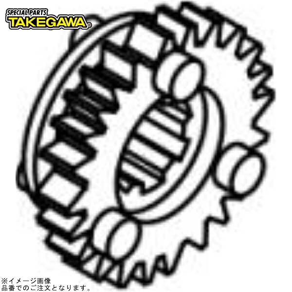 SP武川 00-02-0387 カウンターシャフト5THギア(23T)
