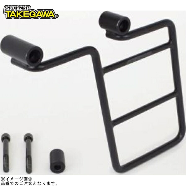 在庫あり SP武川 09-11-0334 サイドバッグサポートL(ブラック塗装)｜SPEED EDGE バイク用品専門店