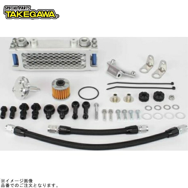 SP武川 07-07-0469 コンパクトクールキット(3フィン/ブレードホース#4)|SPEED EDGE バイク用品専門店