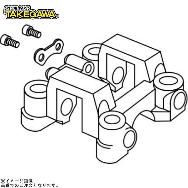 SP武川 00-00-2428 カムシャフトホルダーCOMP(スーパーヘッド ステージ3用)|SPEED EDGE バイク用品専門店