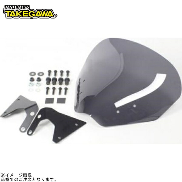 SP武川 09-11-0009 スクリーンキット(ショートタイプ / スモーク)｜SPEED EDGE バイク用品専門店