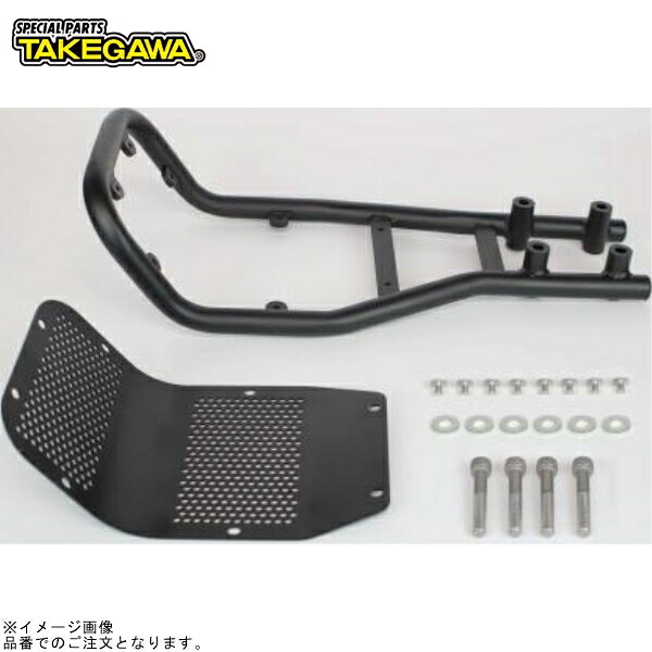 在庫あり SP武川 06-00-0060 エンジンガードキット(ブラック塗装)|SPEED EDGE バイク用品専門店