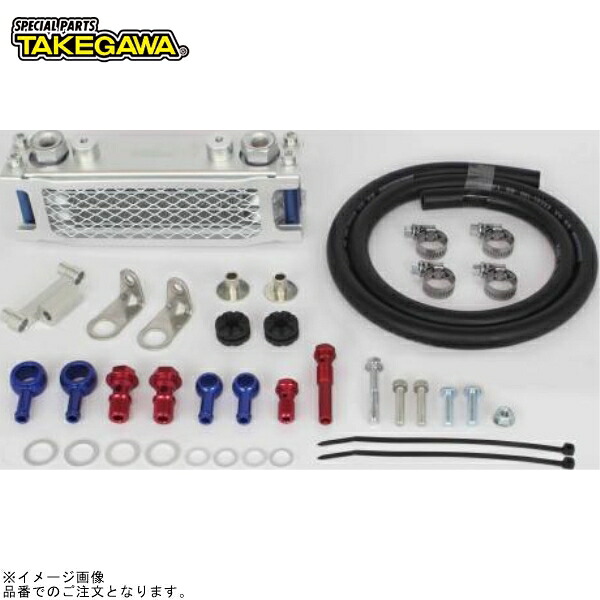 SP武川 07-07-0429 コンパクトクールキット(3フィン/ラバーホース)|SPEED EDGE バイク用品専門店