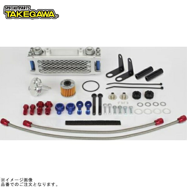 SP武川 07-07-0449 コンパクトクールキット(3フィン/スリムラインホース)｜SPEED EDGE バイク用品専門店