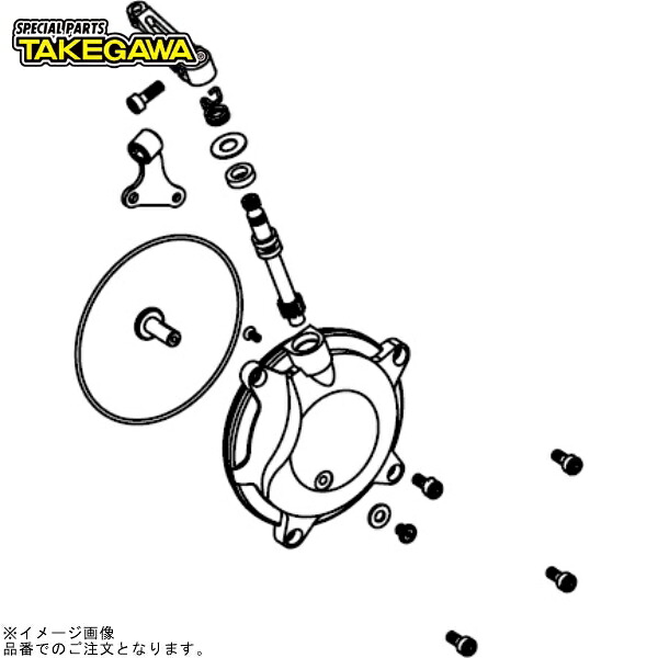SP武川 02-01-0156 クラッチカバーキット(WET/ワイヤー式)スペシャルクラッチ TYPE-R