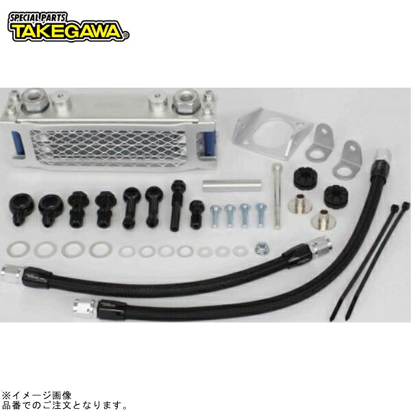SP武川 07-07-0394 コンパクトクールキット(3フィン/ブレードホース#4)|SPEED EDGE バイク用品専門店