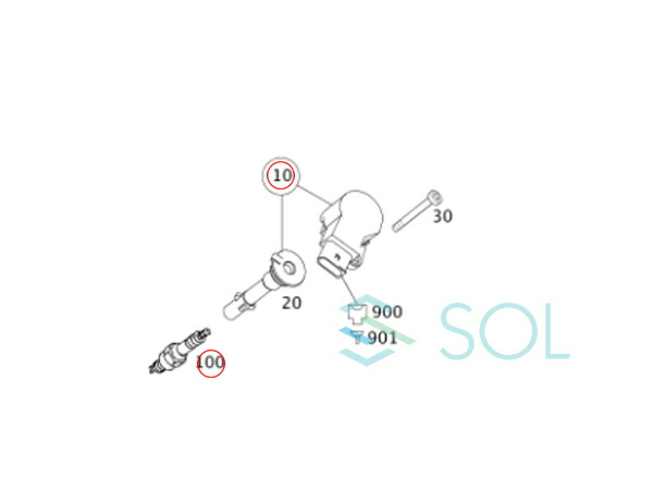 ベンツ W3 W4 イグニッションコイル Hella ダブルプラチナ 光る繋ぎ Bosch 12場所組 1架時間 C230 C280 C300 C350 Newbyresnursery Com