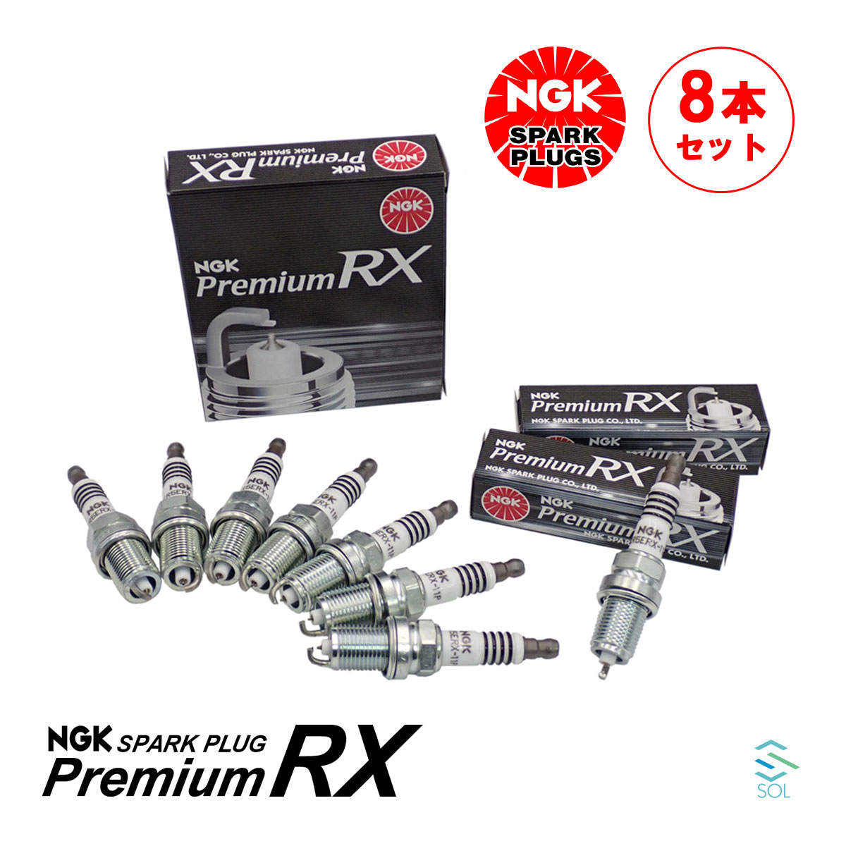 NGK製RX8プラグ一台分セット NGK マツダ RX-8 純正プラグ 1台分 N3Y3-18-S30A スパークプラグ