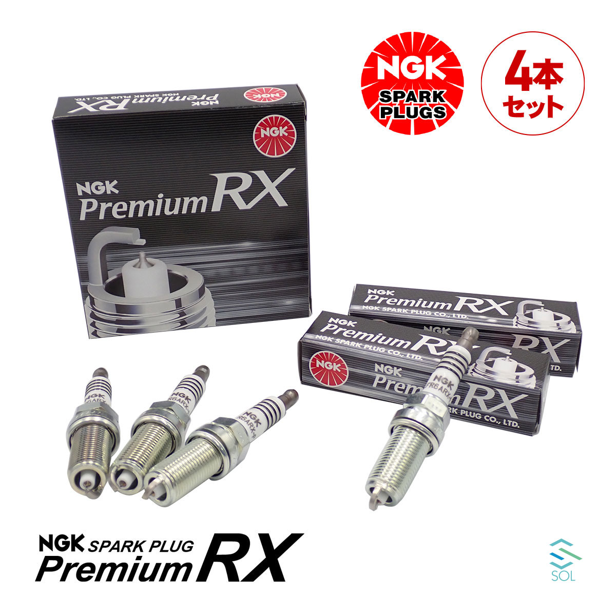 NGK Premium RX スパークプラグ LFR6ARX-11P 4個入り Amazon | NGKスパークプラグ プレミアムRX イリジウム 4本セット