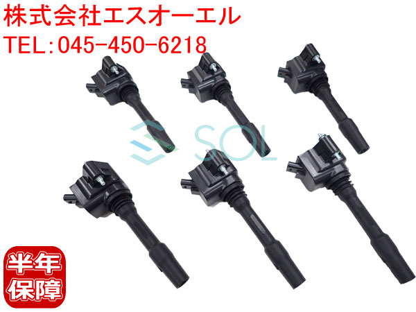 【エントリーでP10倍！7/19～】 出荷締切18時 イグニッションコイル 6本セット 1台分 BMW F22 F30 F31 G20 G21 F33 G29 Z4 M240i 340i M340iX 440i M40i｜自動車パーツの宝箱 SOL