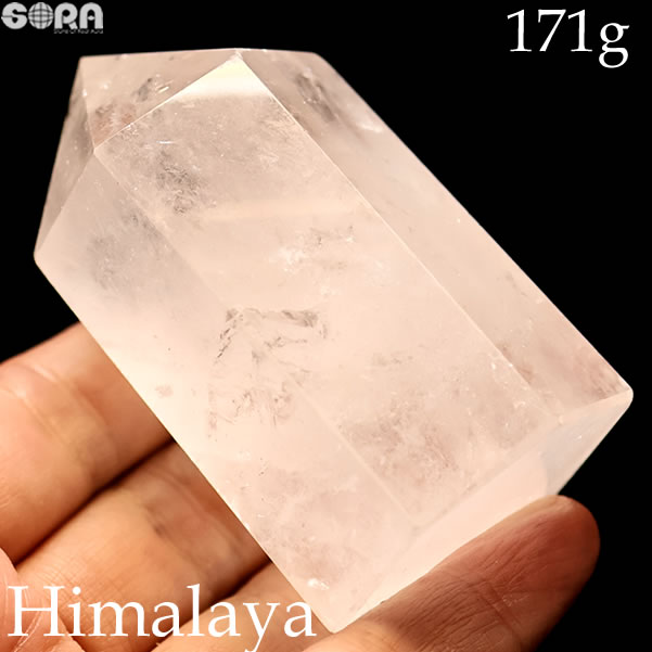 【限定1点モノ】ヒマラヤ水晶 171g ポイント ガネーシュヒマール産 原石 パワーストーン 天然石 水晶 ポイント クラスター【原石系】