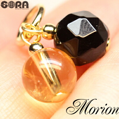 楽天市場】開運祈願 魔除け祈願 キーホルダー モリオン＆ヒマラヤ水晶