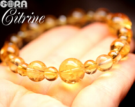 シトリン ブレスレット 店長の気まぐれシリーズ CITRINE SPECIAL 5Aヒマラヤ産アイリスシトリン  ガネーシュヒマール産 金運 祈願 ヒマラヤシトリン  パワーストーン 天然石