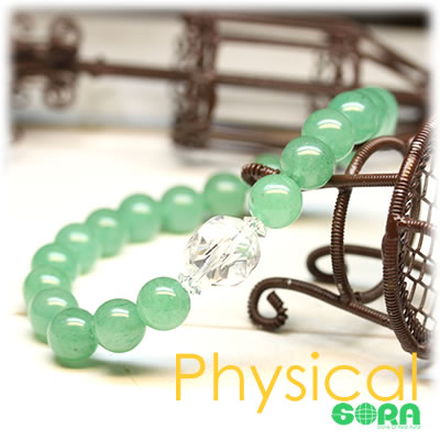 楽天市場】パワーストーン 天然石 アベンチュリン ブレスレッ ト 癒し