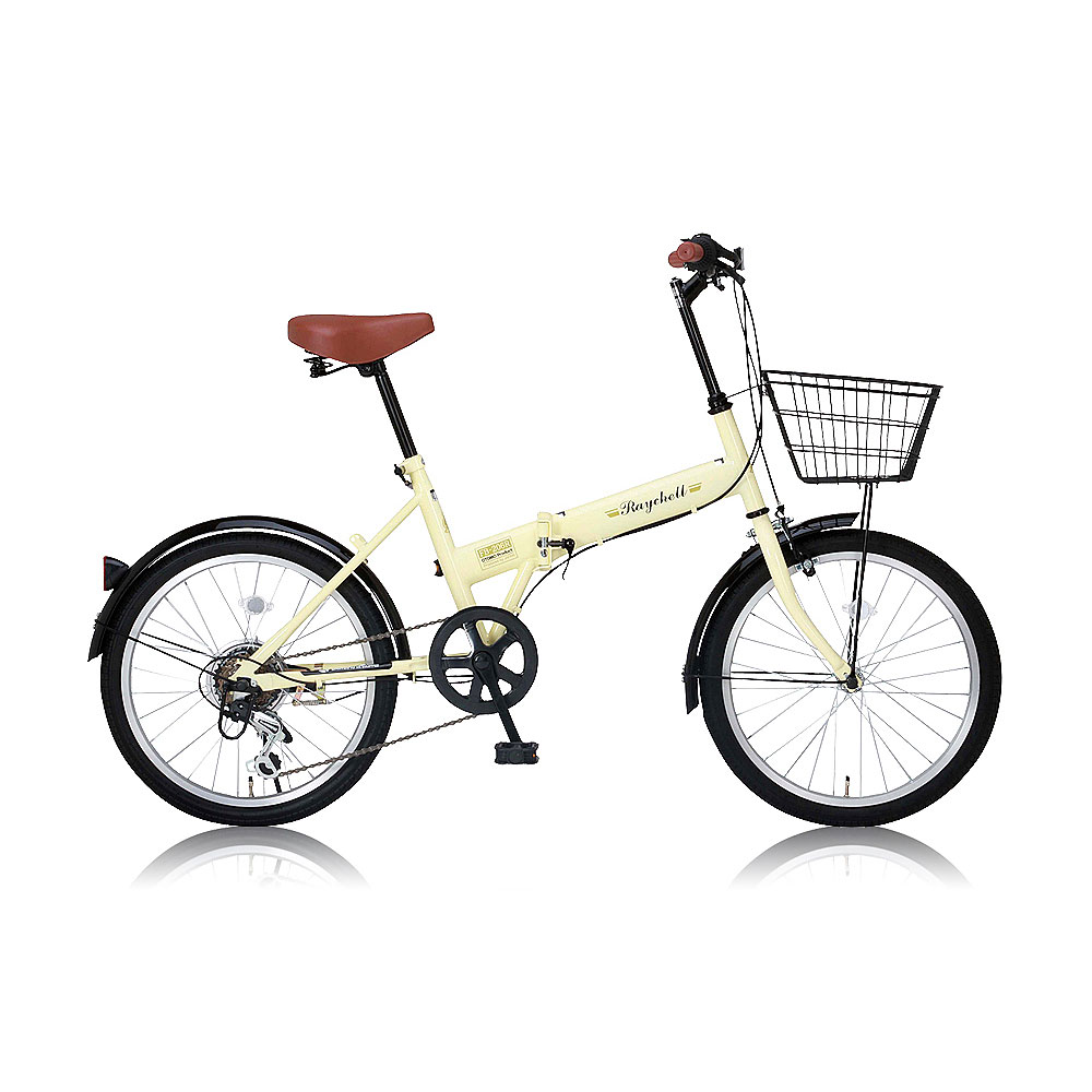★お届け可！★ 20インチ 折りたたみ自転車 『Raychell』FB-206R 6段変速 楽天市場】《街乗りらくらく！6段変速で坂道もOK》Raychell20インチ