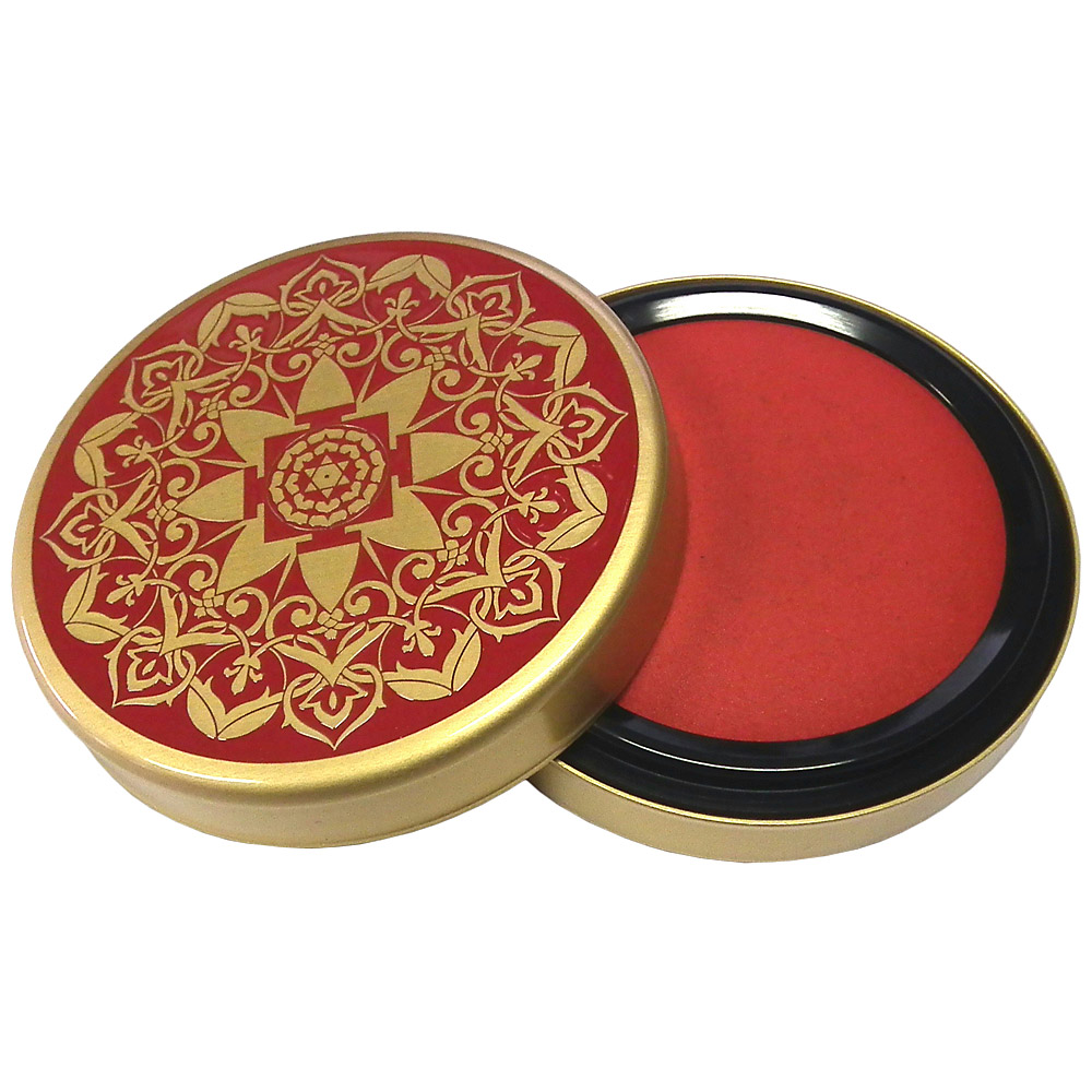 楽天市場】NANIGASHI 真鍮鋳物の『朱肉入れ』 金ムラ 四角