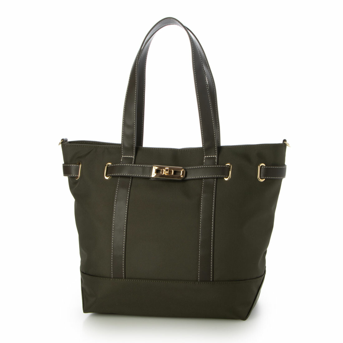 LA BAGAGERIE ベルテッド2WAYトートB0078-02 11グレー