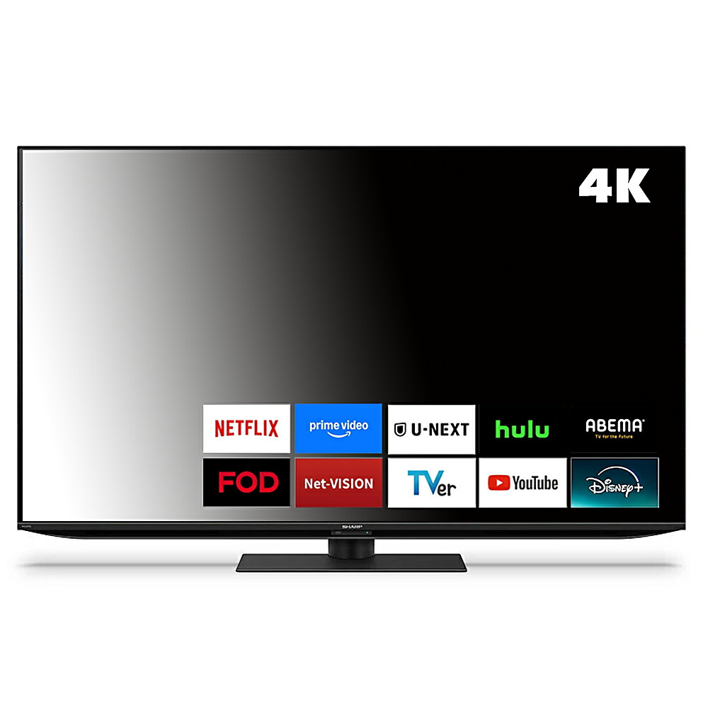 楽天市場】SHARP AQUOS 50V型 4Kチューナー内蔵 液晶テレビ 4T-C50CH1