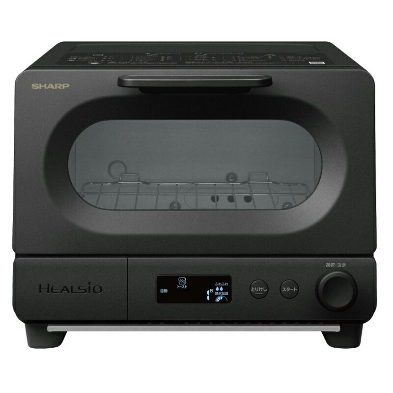 せつ然たる ウォーターオーブントースターAX-WT1-B黒いこと