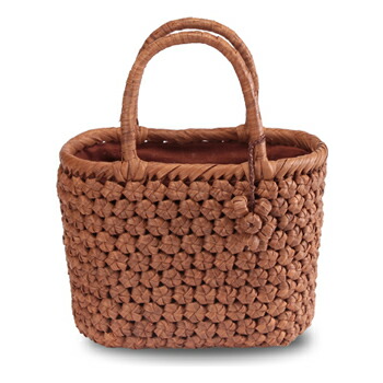 楽天市場】《六角編の風合いが美しい》山葡萄籠工房 山ぶどうかご