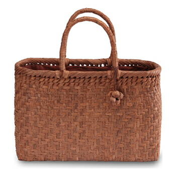 楽天市場】《六角編の風合いが美しい》山葡萄籠工房 山ぶどうかご