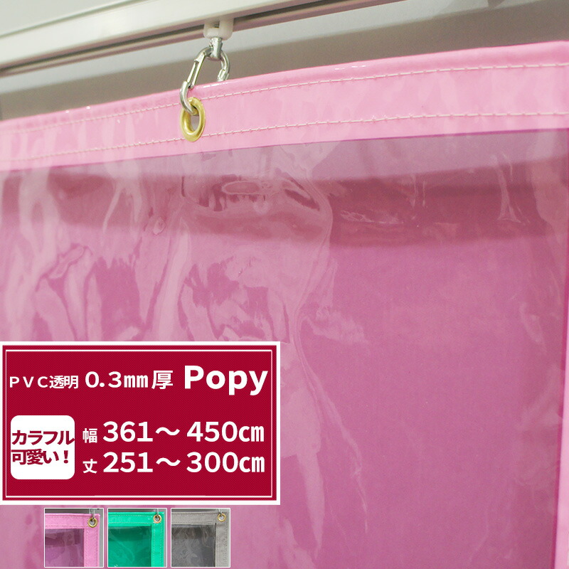 専用　透明ビニールカーテン　0.3㍉　3000×3000 ２枚 ft164530.jpg