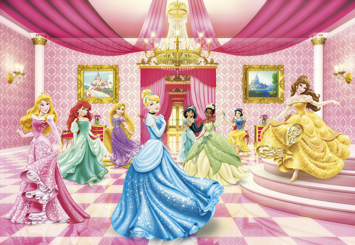 壁紙 ディズニー ドイツ製 8 476 Princess Ballroomおしゃれ 壁紙 のりあり Diy リフォーム ディズニー Disney プリンセス シンデレラ 美女と野獣 ベル ラプンツェル ジャスミン アラジン 子供部屋 Vvip Thai Com