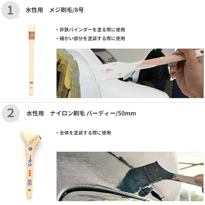 お気に入りのの バケツ ローラー マスキングテープ ワックスオフ 刷毛 耐水ペーパー ローラー 手袋 Diy 車塗装に必要な商品を集めました 3人で車を塗装する際に役立つお得なセット品 これさえあれば安心 非鉄バインダー はじめて車塗装セット3人セット 本日限定