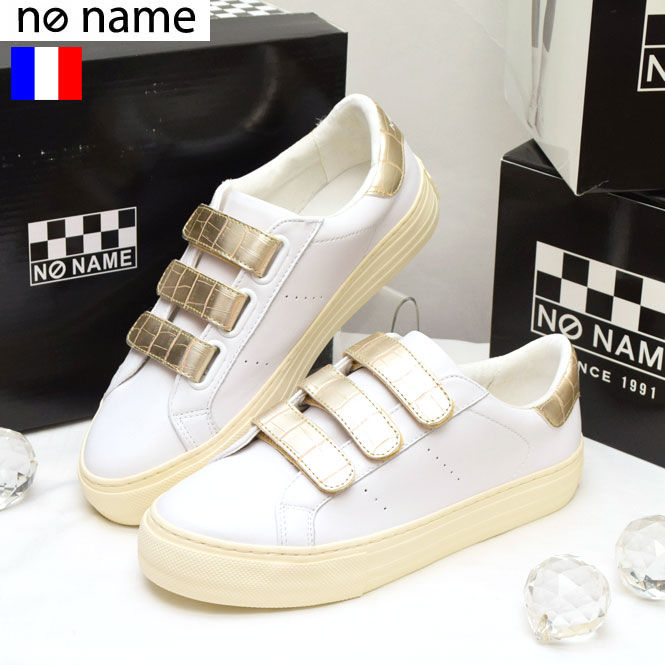 贈る結婚祝い 本日 12倍 マラソンmax 43 5倍 00クーポン 目玉商品 Sale セール 33 Off ショップ袋おまけ付 No Name ノーネーム メタリックベルクロスニーカー Arcade 返品不可 中古 Www S Ifm Com