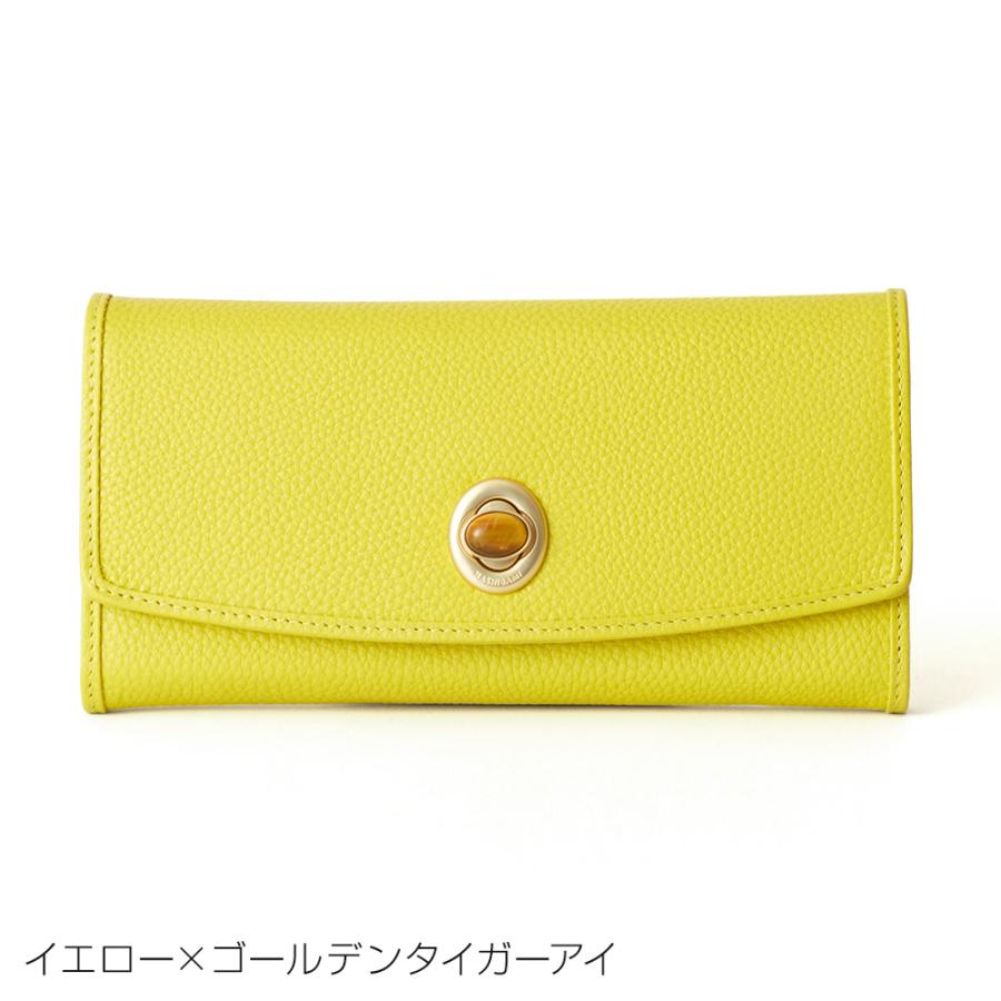 ※先行予約◇5月下旬-6月上旬納期◇ショップ袋おまけ付◇メーカー価格改定【Hashibami ハシバミ】天然石 ジェムストーン レザーミニウォレット/財布 【送料無料】※予約はクーポン無効　正規品