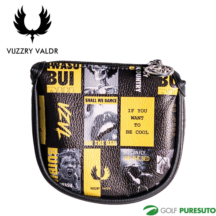 バズリーバルドル ゴルフ 19th Holer Putter Cover（MALET） アクセサリ パター用 ヘッドカバー VUZZRY VALDR GOLF おしゃれ ブランド ゴルフ小物 ゴルフグッズ ゴルフクラブカバー